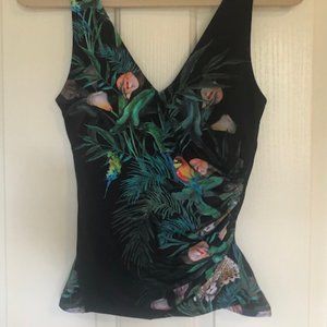 Johnny Was Calla Lily Wrap Top